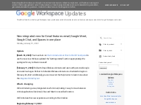  Google Workspace Updates: January 2022