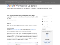  Google Workspace Updates: May 2023