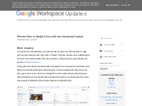  Google Workspace Updates: 2024