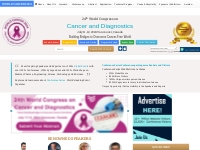 World Cancer 2024 | Cancer Congress | Diagnostics | Vancouver| Canada 