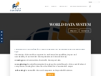 Home - World Data System