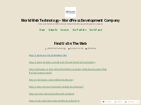 Find Us On The Web   World Web Technology   WordPress Development Comp
