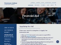 Applying for Aid | Worsham College of Mortuary Science