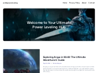 Expert WoW Power Leveling Guides