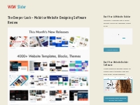 The Deeper Look - Mobirise Website Designing Software Review