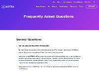 Frequently Asked Questions - Astra WordPress Theme