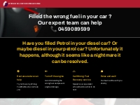 Wrong fuel recovery service Melbourne