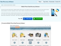 Mobile phone data recovery software mobile phone file restore program