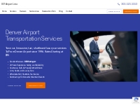 Denver Airport Transportation, Shuttle,   Taxi | 007 Airport Limo