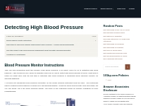 Detecting High Blood Pressure - 101BestProducts.com