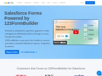 Secure Salesforce Form Builder for Automated Workflows