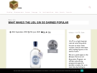 What Makes The Lidl Gin So Darned Popular