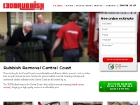 Rubbish Removal Central Coast, 1300RUBBISH - 24/7 Quotes