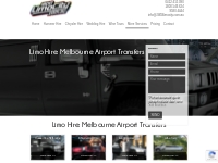 Limo Hire: Melbourne Airport Transfers - 1800 Limo City
