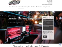 Chrysler Limousine | Chrysler 300c Limo Hire Melbourne - 1800 Limo Cit