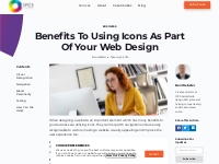 Benefits to using icons as part of your web design - 1PCS Creative