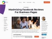 Maximising Facebook Reviews For Business Pages - 1PCS Creative