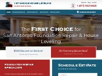 San Antonio Foundation Repair and House Leveling | 1st Choice Leveling