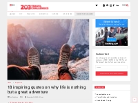 18 inspiring quotes on why life is nothing but a great adventure - 203