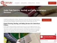 Cedar Park Painting, Roofing,   Siding | 21st Century Painting   Roofi