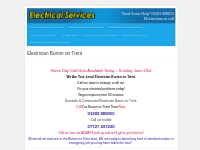 Electrician Burton on Trent | Electrical Services Burton on Trent