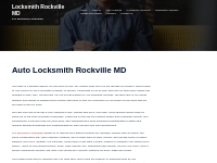 Auto Locksmith Rockville MD   Locksmith Rockville MD
