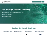 DevOps Solutions & Development|Devops Consulting Services|24DevOps