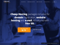Cheap Hosting with free SSL | Host your website for $2.75 | 2MHost.com