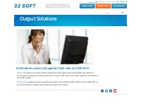                                32Soft -   Output Solutions