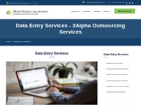 Data Entry Services - 3Alpha Outsourcing Services