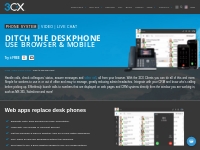 Easy to use   manage webphone with Web Client | 3CX