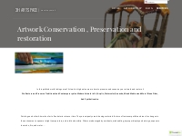 Artwork Conservation , Preservation and restoration | 3H Art Space