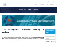 Codeigniter Training in Udaipur | Summer Training | Live Project Train