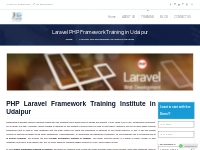 PHP Laravel Framework | PHP Laravel Framework Training in Udaipur | PH