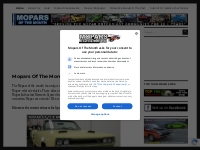 Mopars Of The Month - The original Mopar Or No Car site.