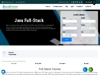 Best Java Full Stack Developer Course | 4achievers