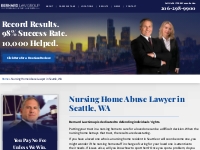Seattle Nursing Home Abuse Lawyers | Bernard Law Group