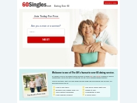 Over 60 Dating The UK - Join 60 Singles For Free Today