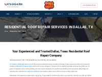 911 exteriors - the best contractor for residential roof repair in Dal