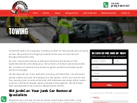 Towing services - Your Junk Car Removal Specialists | 954-JunkCar