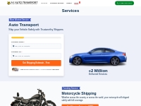 A1 Auto Transport Services | Free Auto Shipping Quote | Car & Motorcyc
