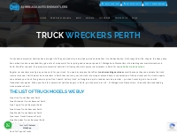   Cash for Trucks Wreckers Perth | Get Instant Quotes Now