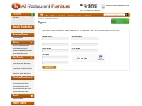 Create an Account : Restaurant Furniture,  A1 Restaurant Furniture