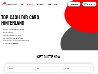 Cash for Cars Hinterland Up To $20,000 | Call 0732051521