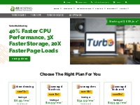 20X Faster Turbo Web Hosting | A2 Hosting