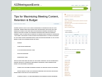  A2ZMeetingsandEvents