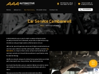 Car Service Camberwell - Car Mechanic | AAA Automotive