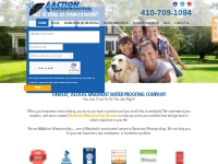 Basement Waterproofing Company Baltimore County, Maryland | AA Action 