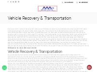 Vehicle Recovery   Transportation | -AAA Service Center