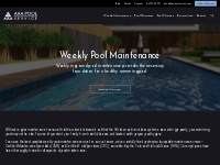 Weekly Pool Maintenance | AAA Pool Service